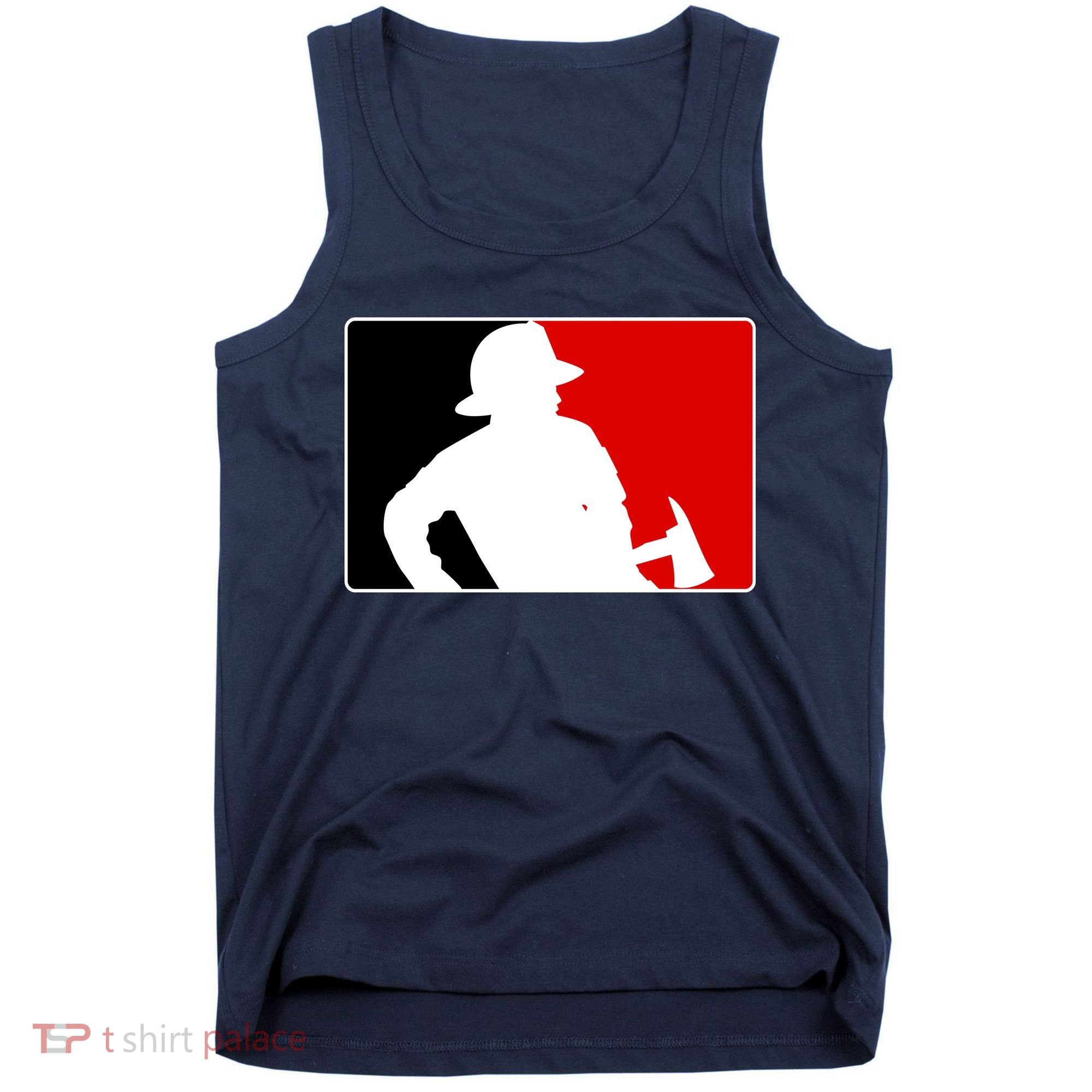 Fireman Team Logo Tank Top