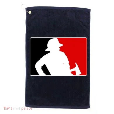Fireman Team Logo Golf Towel