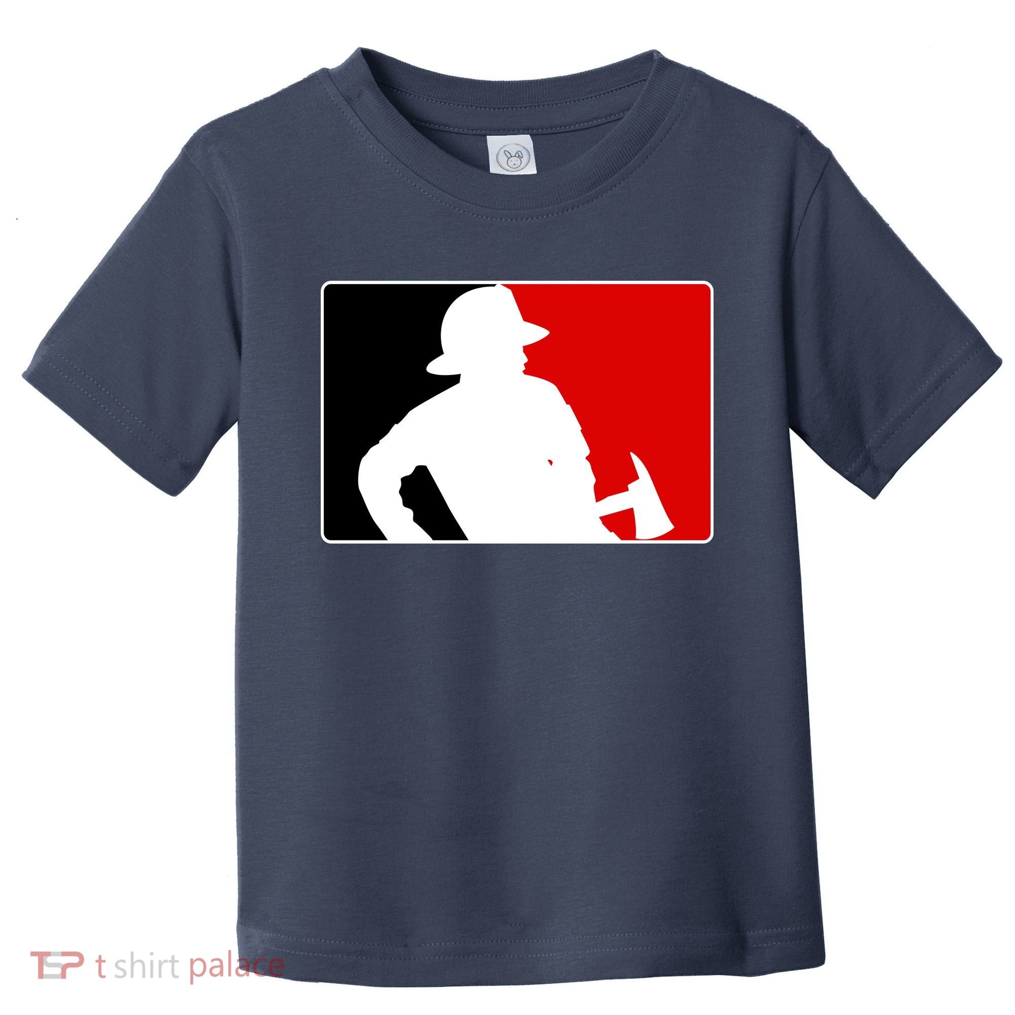 Fireman Team Logo Toddler T-Shirt