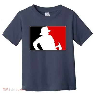 Fireman Team Logo Toddler T-Shirt
