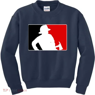Fireman Team Logo Kids Sweatshirt