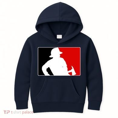 Fireman Team Logo Kids Hoodie