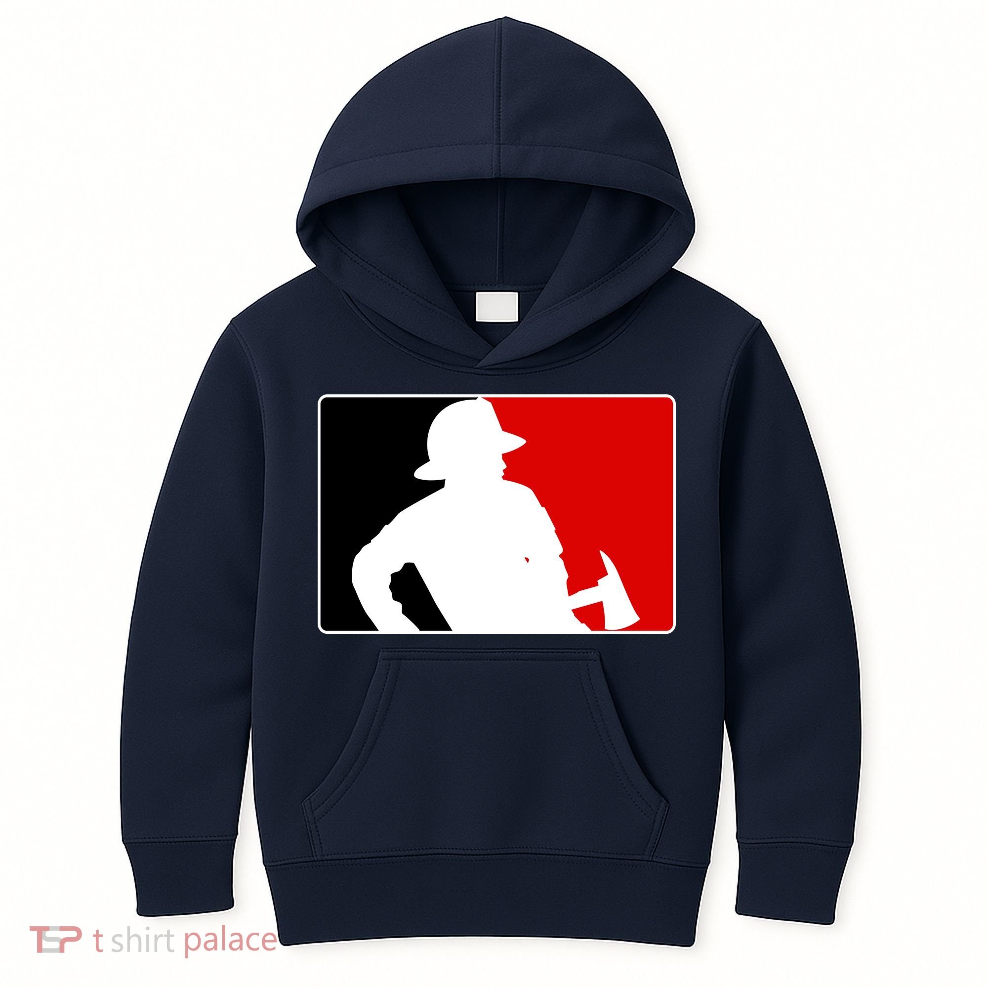 Fireman Team Logo Kids Hoodie