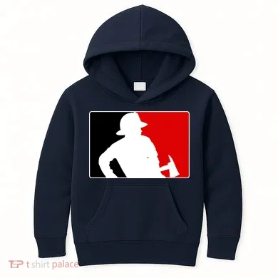 Fireman Team Logo Kids Hoodie