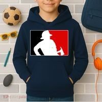Fireman Team Logo Kids Hoodie thumb 2