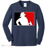 Fireman Team Logo Kids Long Sleeve Shirt thumb 0