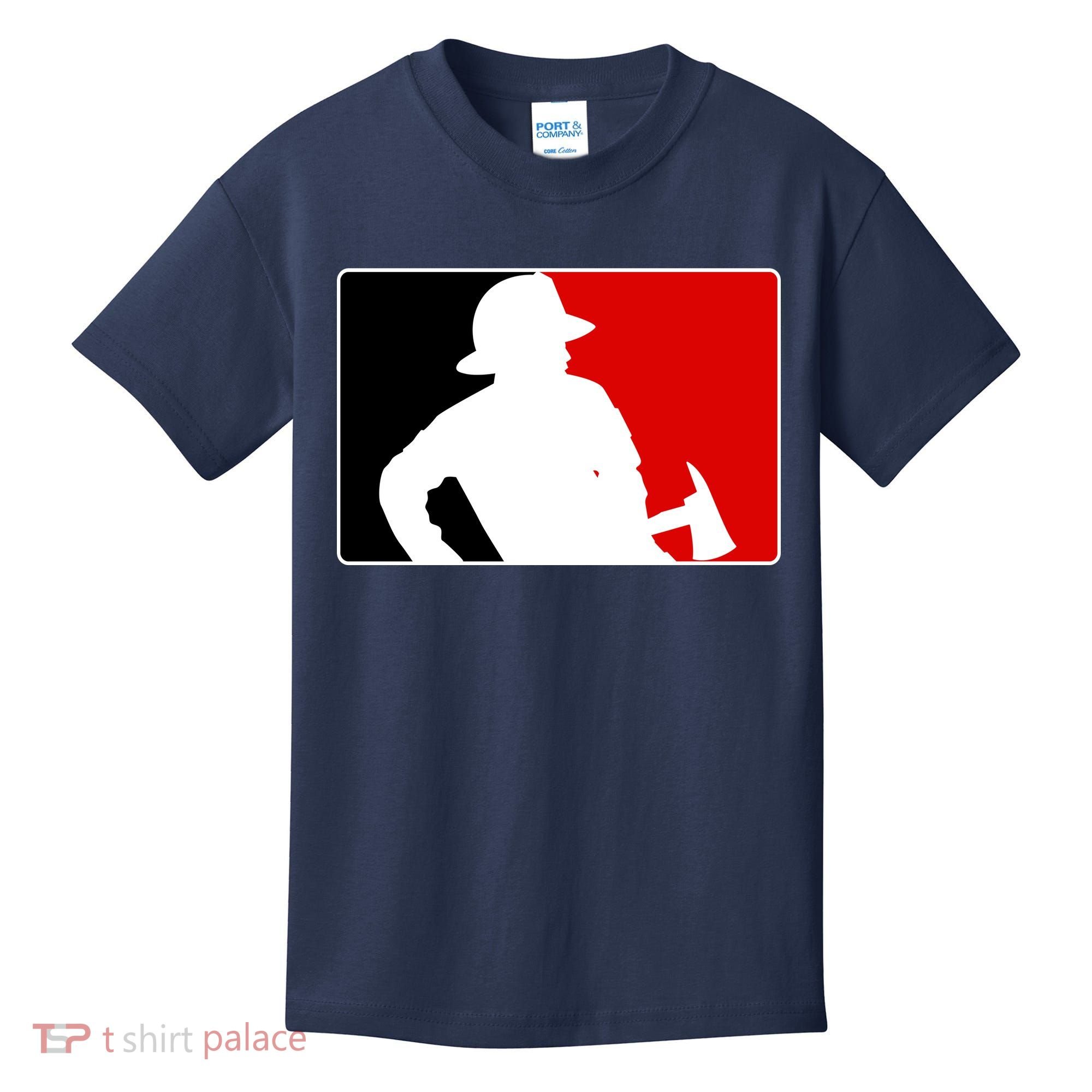Fireman Team Logo Kids T-Shirt