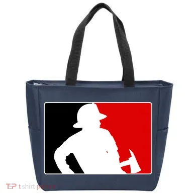 Fireman Team Logo Tote Bag