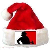Fireman Team Logo Santa Hat thumb 0