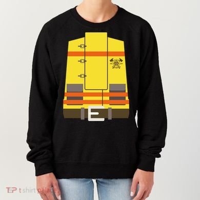 Fireman Uniform Costume Women's Sweatshirt