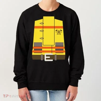 Fireman Uniform Costume Women's Sweatshirt