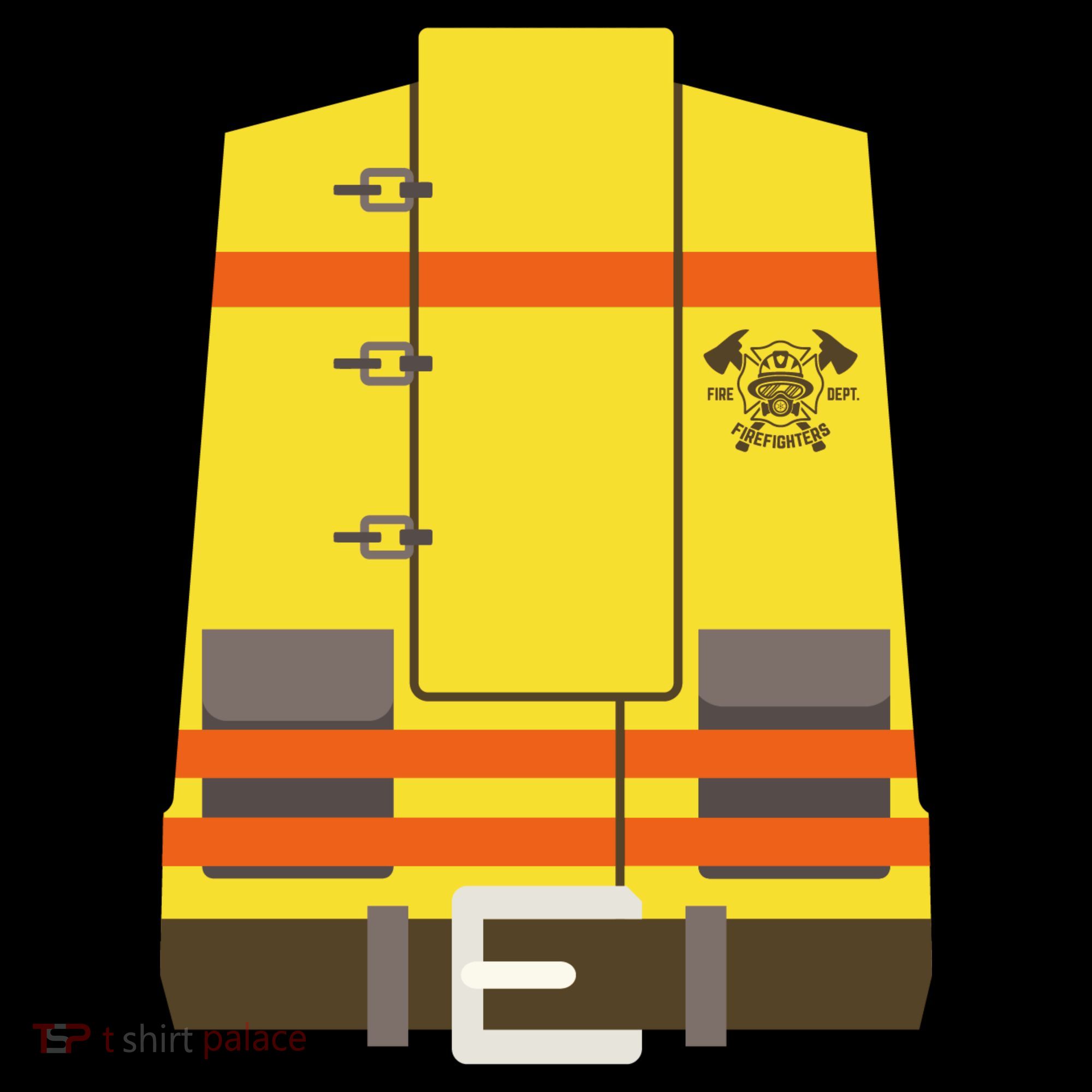 Fireman Uniform Costume Bucket Hat