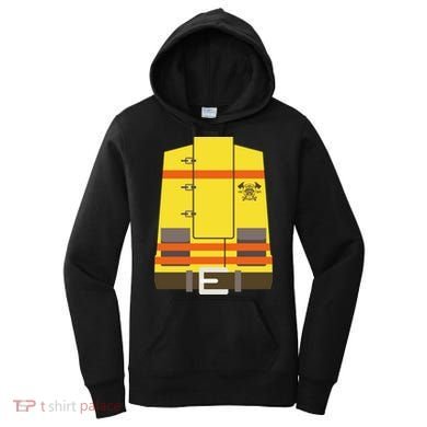 Fireman Uniform Costume Women's Hoodie