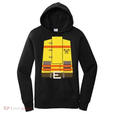 Fireman Uniform Costume Women's Hoodie