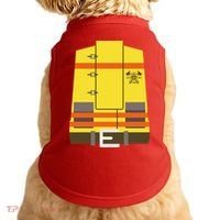 Fireman Uniform Costume Doggie Tank thumb 0
