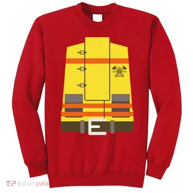Fireman Uniform Costume Sweatshirt