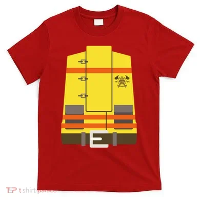 Fireman Uniform Costume T-Shirt