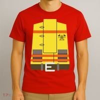 Fireman Uniform Costume T-Shirt thumb 3