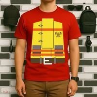 Fireman Uniform Costume T-Shirt thumb 6