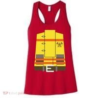 Fireman Uniform Costume Women's Tank Top thumb 0