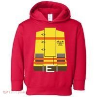 Fireman Uniform Costume Toddler Hoodie thumb 0