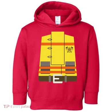 Fireman Uniform Costume Toddler Hoodie