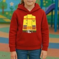 Fireman Uniform Costume Kids Hoodie thumb 3