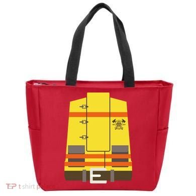 Fireman Uniform Costume Tote Bag