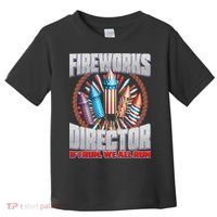 Fireworks Director If I Run, We All Run Toddler T-Shirt thumb 0