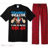 Fireworks Director If I Run You Better Haul Ass Pajama Set thumb 0