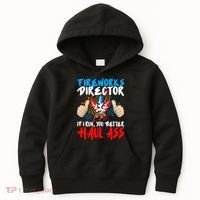 Fireworks Director If I Run You Better Haul Ass Kids Hoodie thumb 0