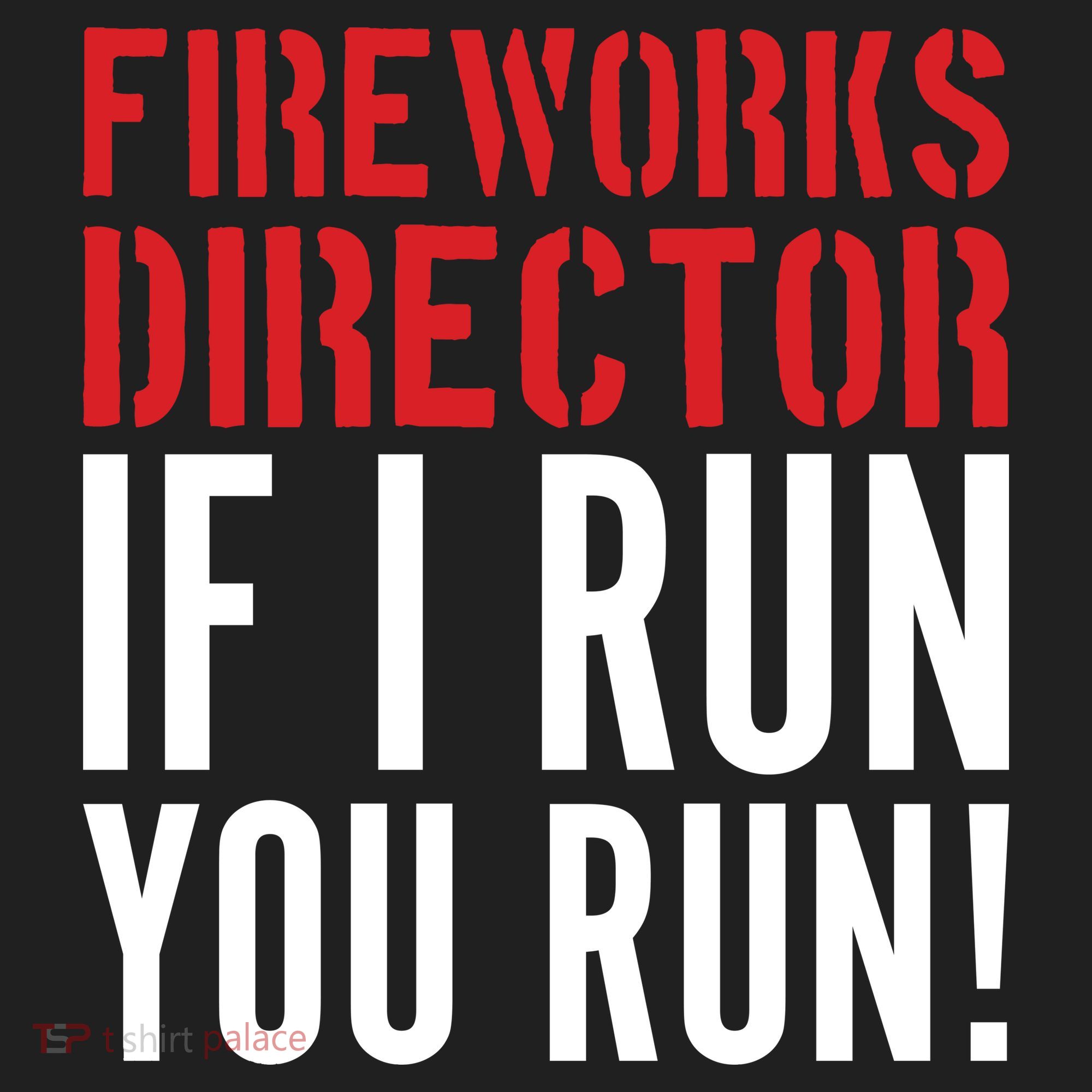 Fireworks Director If I Run You Run Tumbler