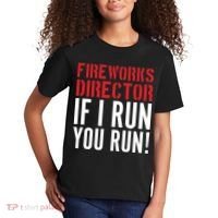 Fireworks Director If I Run You Run Kids T-Shirt thumb 2