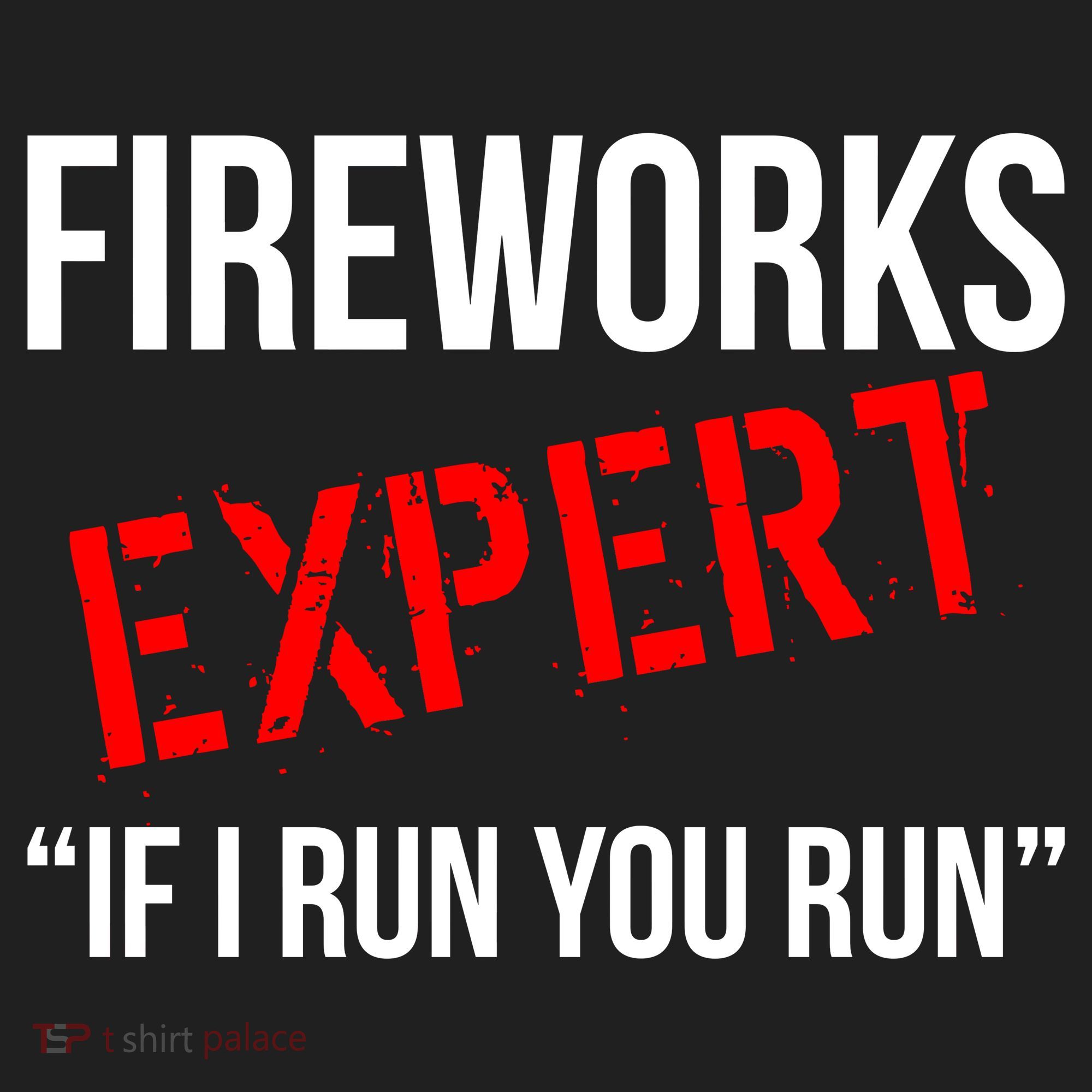 Fireworks Expert If I Run You Run Funny 4th of July Beanie
