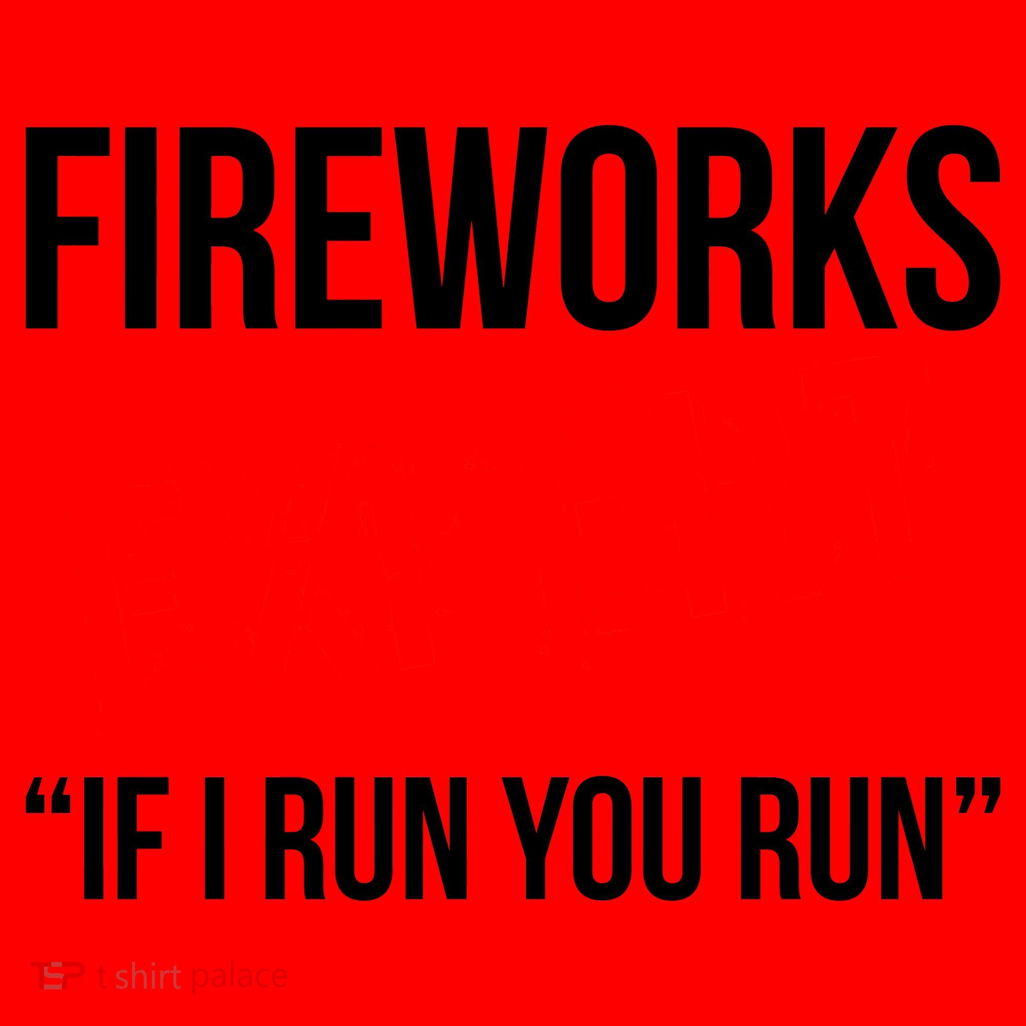 Fireworks Expert If I Run You Run Funny 4th of July Santa Hat
