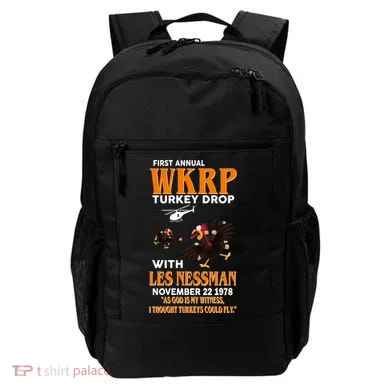 First Annual Turkey Drop Turkey Backpack