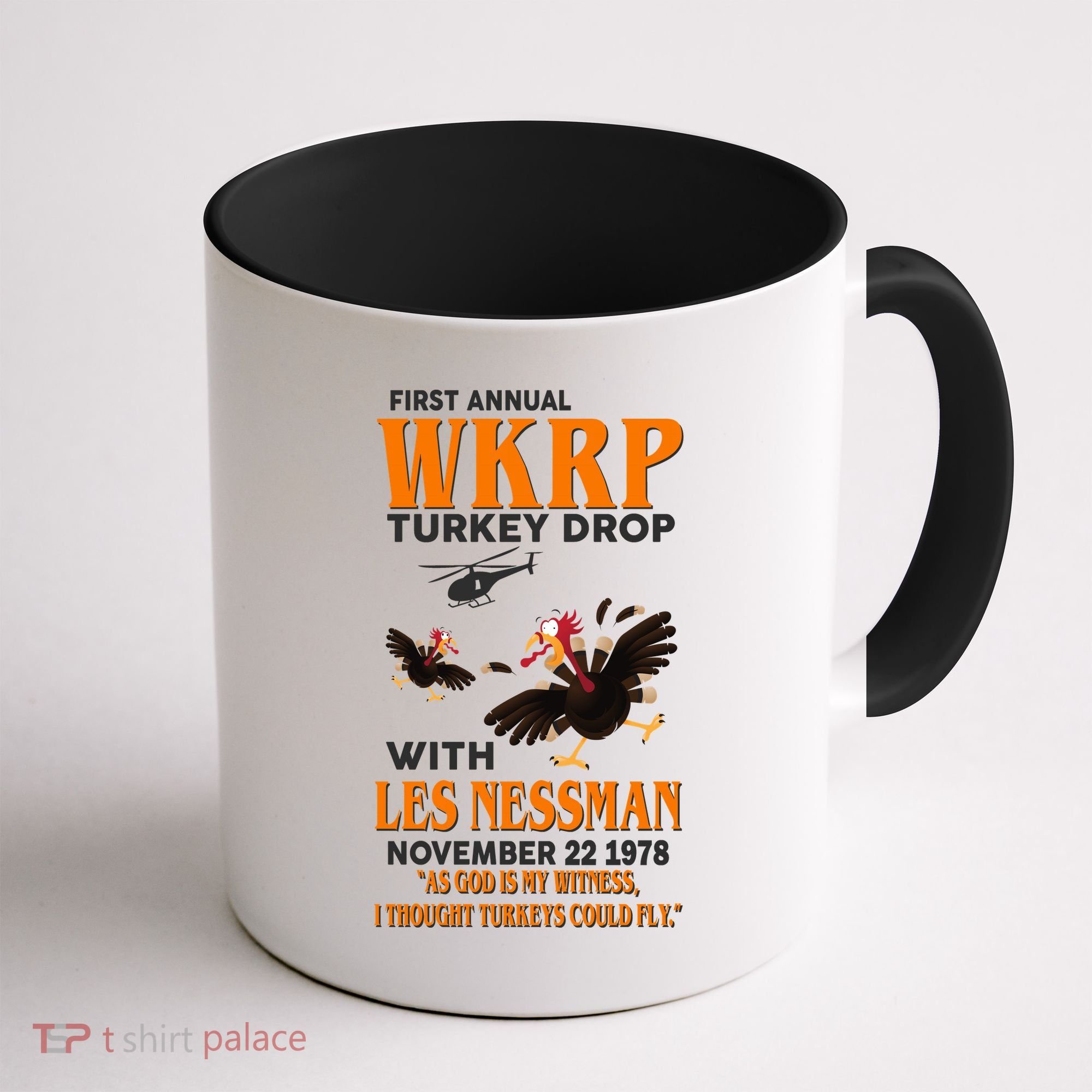 First Annual Turkey Drop Turkey Coffee Mug