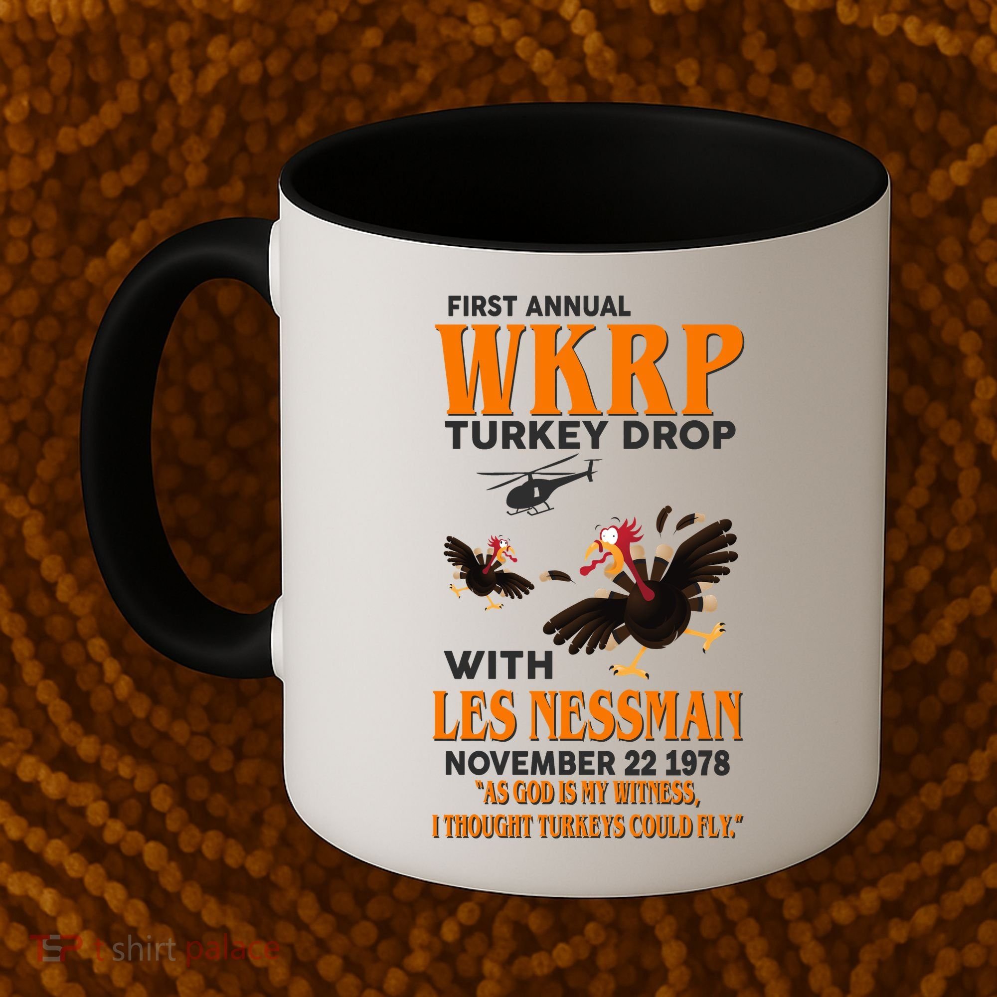 First Annual Turkey Drop Turkey Coffee Mug