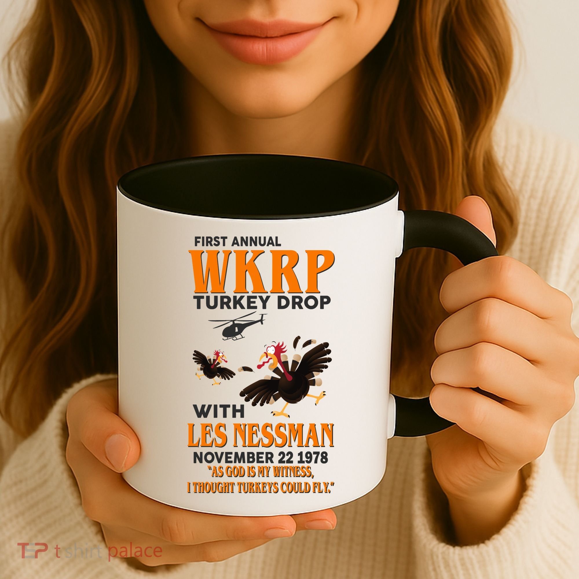 First Annual Turkey Drop Turkey Coffee Mug