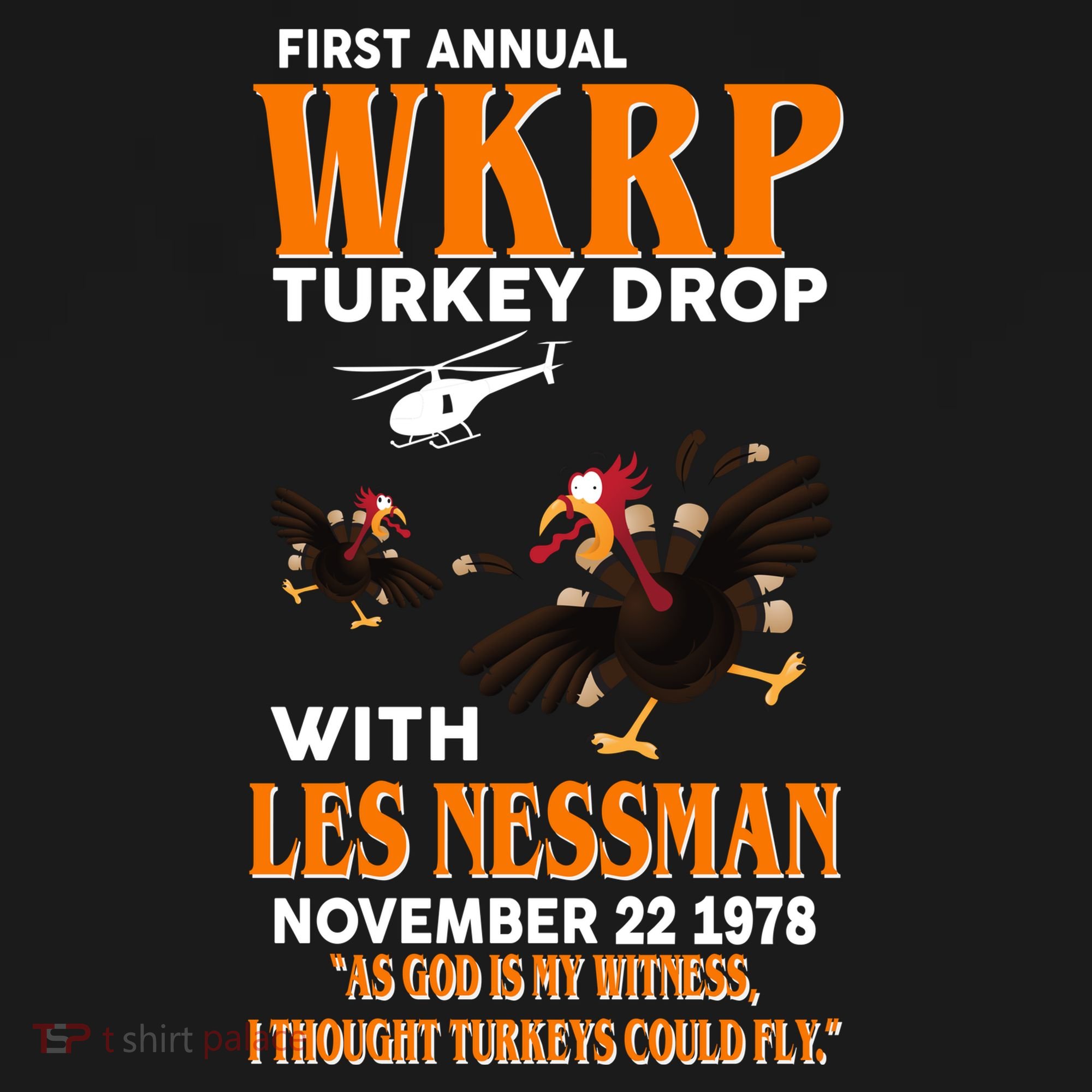First Annual Turkey Drop Turkey Ornament