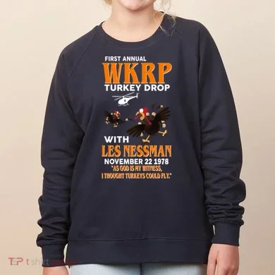 First Annual Turkey Drop Turkey Women's Sweatshirt