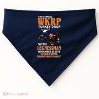 First Annual Turkey Drop Turkey USA-Made Doggie Bandana thumb 0