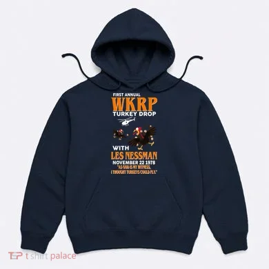 First Annual Turkey Drop Turkey Hoodie