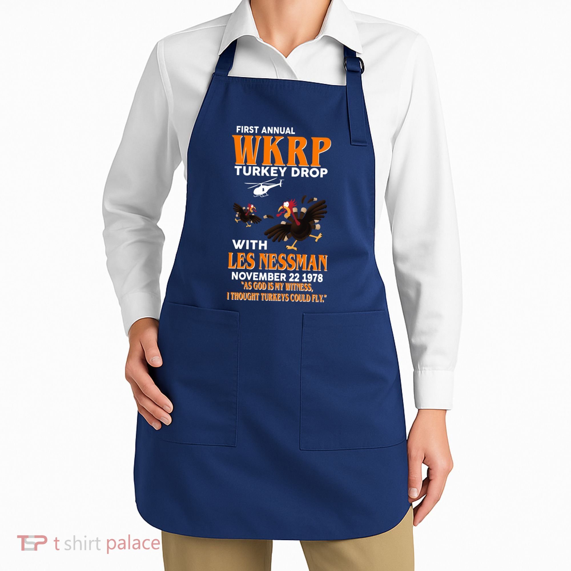 First Annual Turkey Drop Turkey Apron