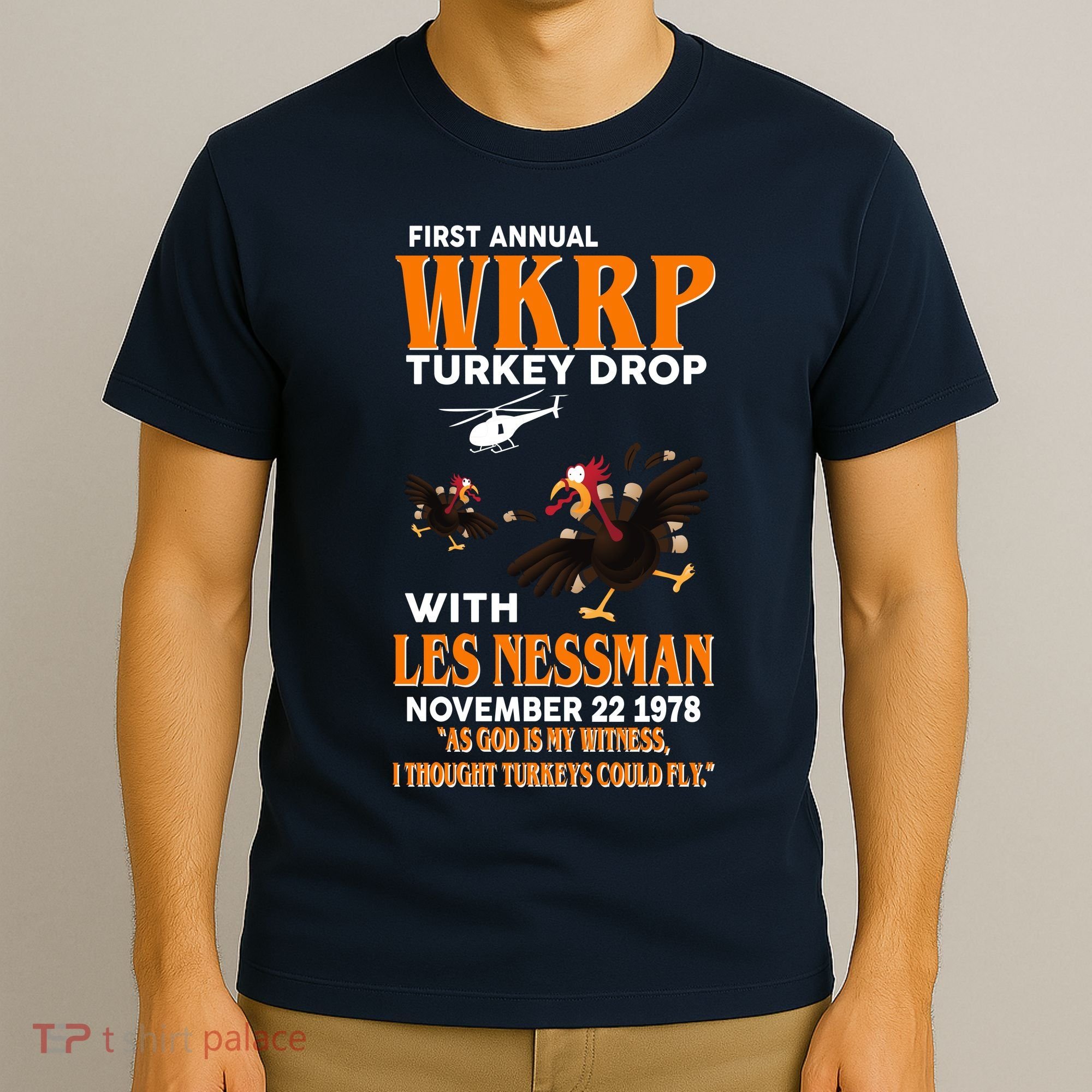 First Annual Turkey Drop Turkey T-Shirt
