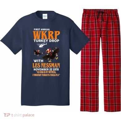 First Annual Turkey Drop Turkey Pajama Set