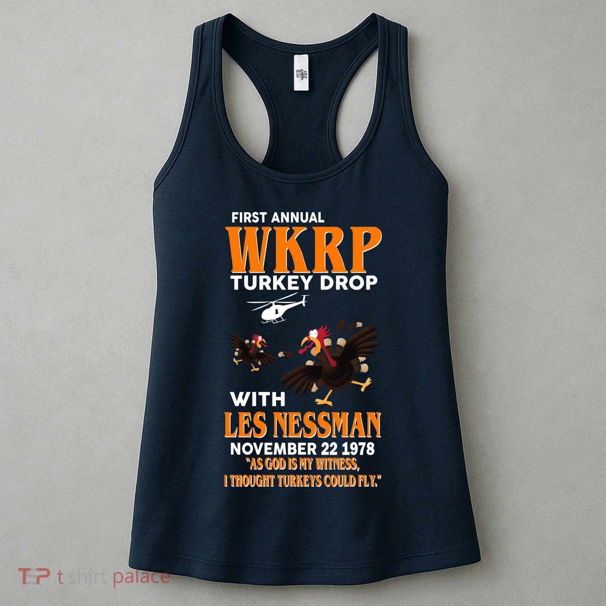 First Annual Turkey Drop Turkey Women's Tank Top