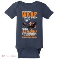 First Annual Turkey Drop Turkey Baby Bodysuit thumb 0