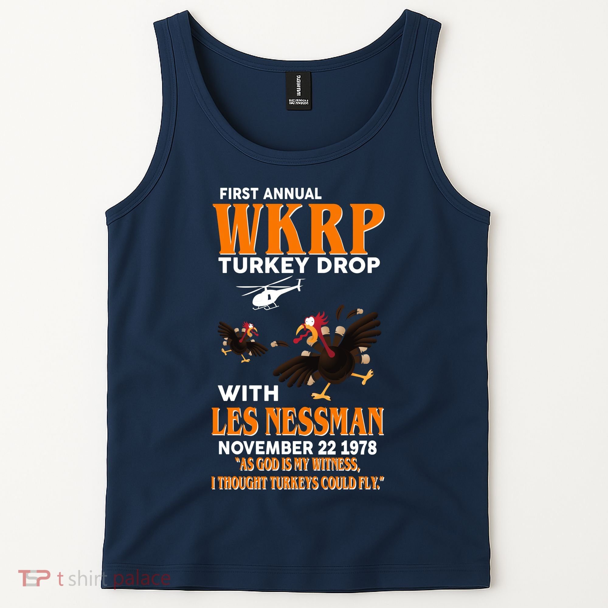 First Annual Turkey Drop Turkey Tank Top