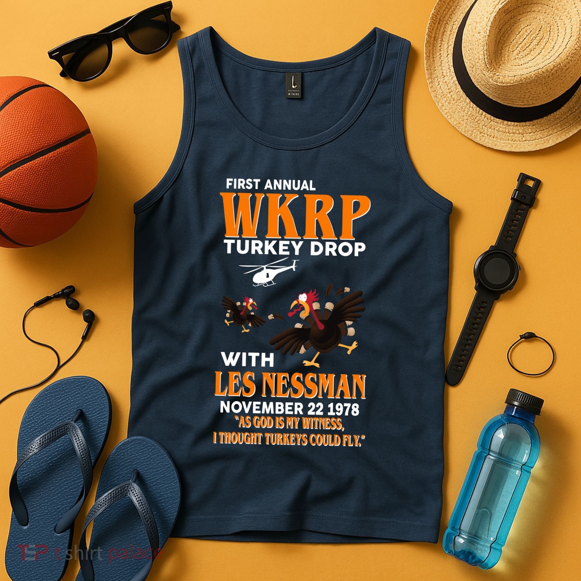 First Annual Turkey Drop Turkey Tank Top